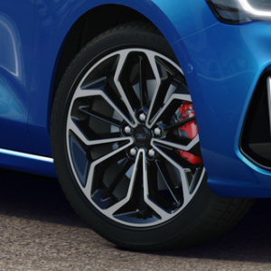 Platišče iz lahke zlitine 18" 5 x 2 kraki, črn